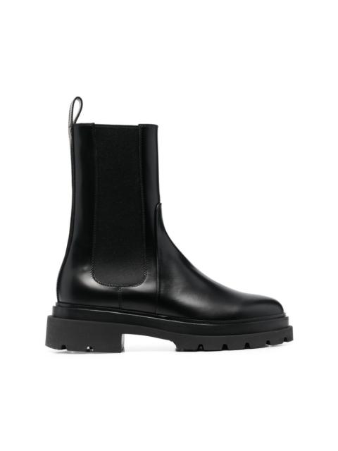 elasticated side-panel ankle boots
