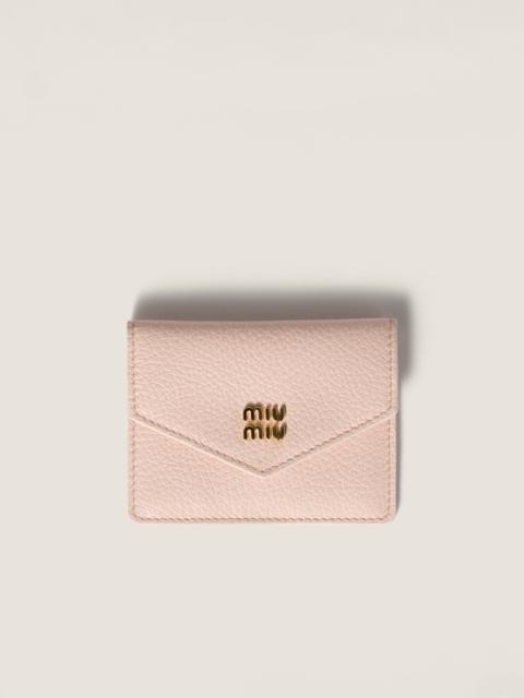 Leather card holder