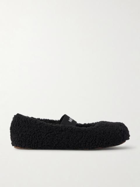 Shearling Ballet Flats