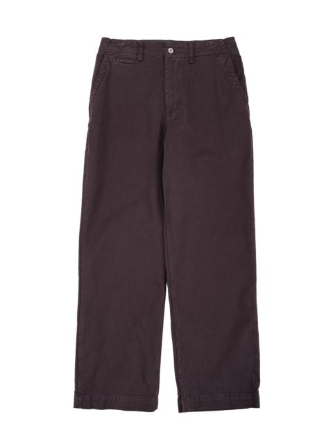 Hengifoss High Waist Heavy Twill Trouser Shale