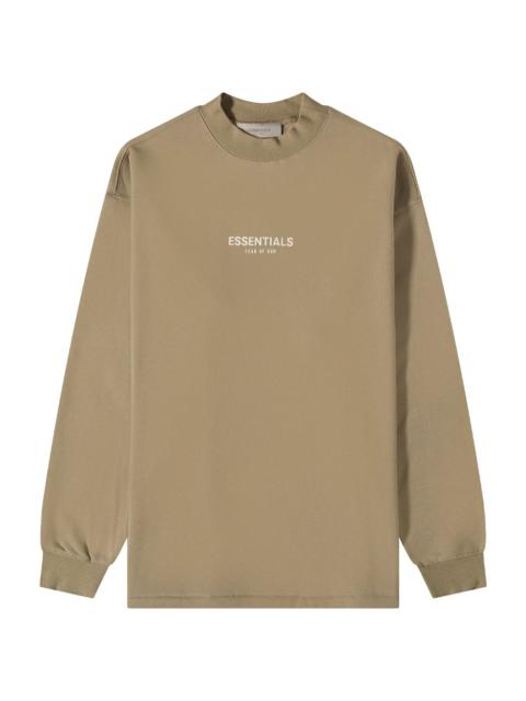 Fear of God ESSENTIALS Logo Long Sleeve Fleece Sweat