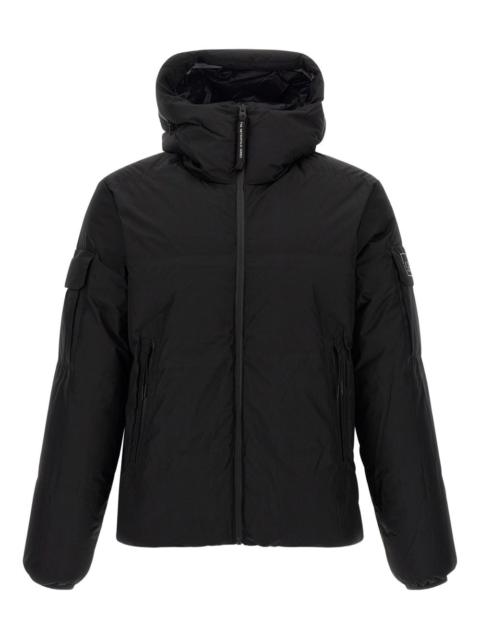 ripstop hooded down jacket