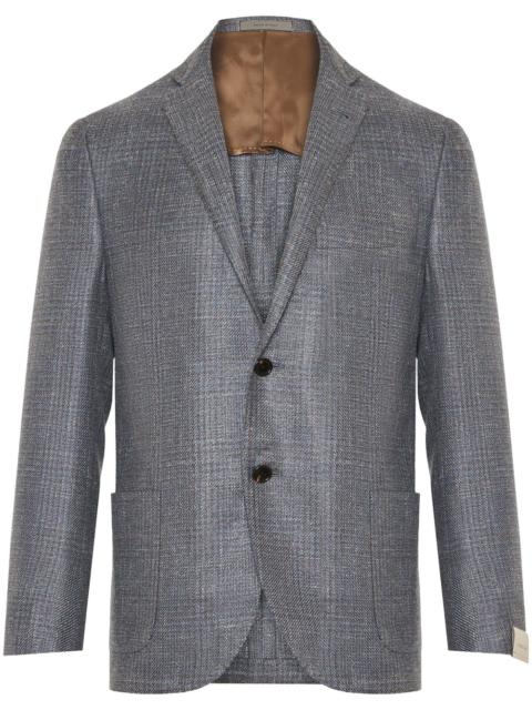 single-breasted blazer