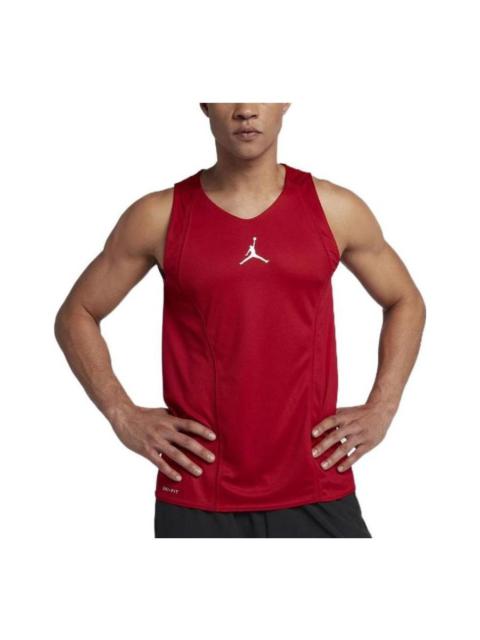 Air Jordan Rise Dri-Fit Tank Top 'Red' 887443-687