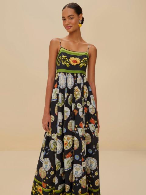 Black Trip Souvenir Maxi Dress