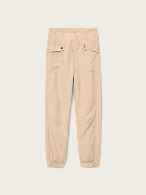 VAL CARGO LINEN BLEND PANTS