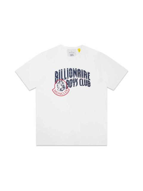 Moncler x Billionaire Boys Club Logo T-shirt Silk White