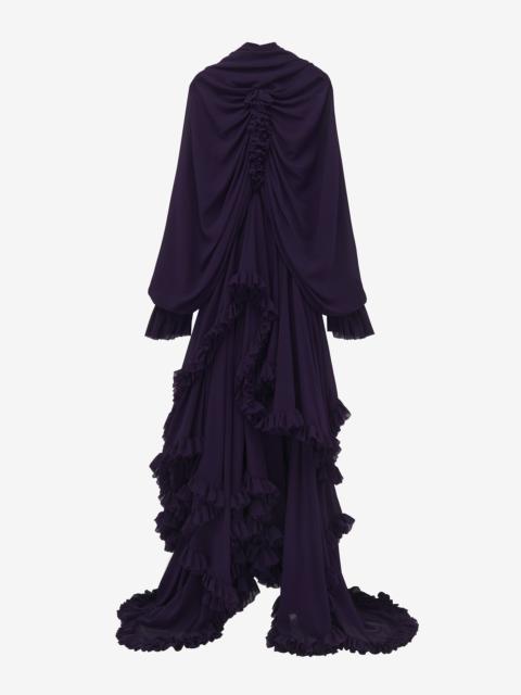 Draped Evening Dress