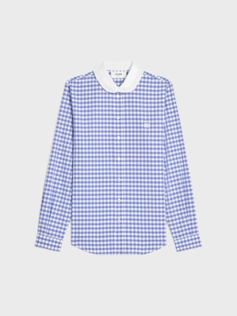 shirt IN vichy cotton