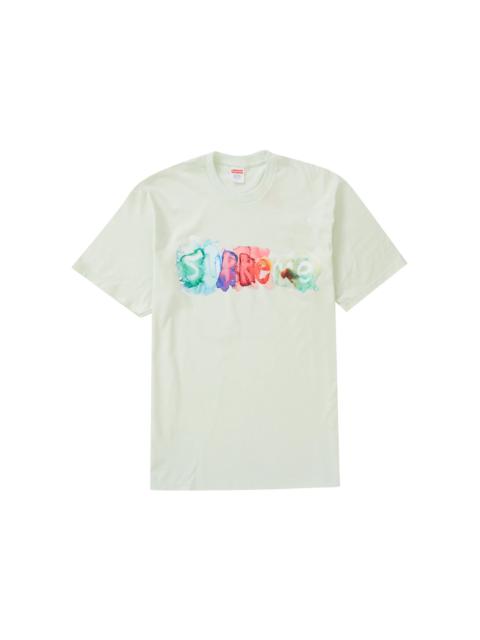 Supreme Watercolor Tee Pale Green