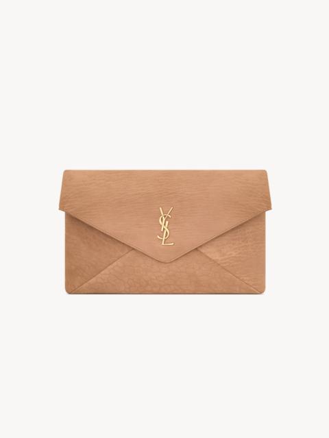 CASSANDRE LARGE ENVELOPE POUCH IN LAMBSKIN