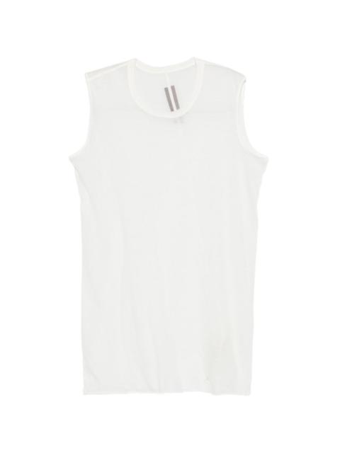 ribbed raw edges T-shirt