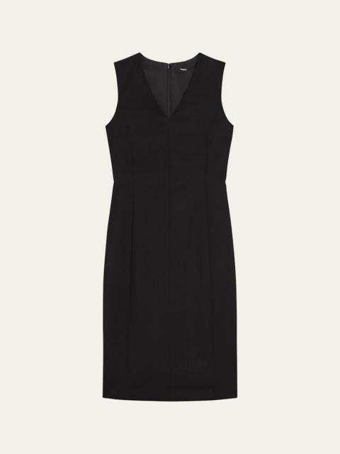 Slim Midi Sheath Dress