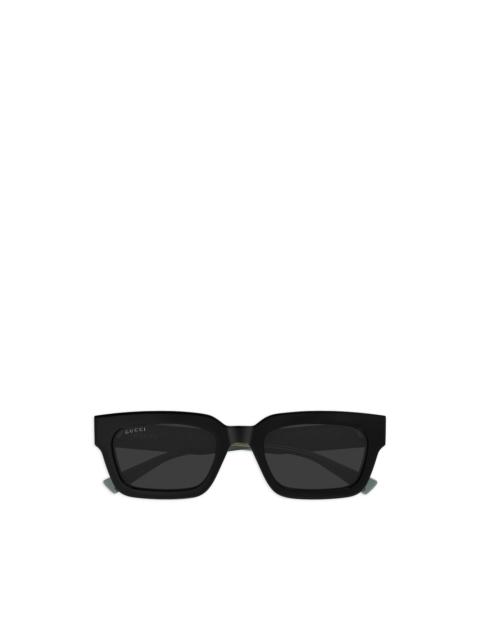 square-frame sunglasses