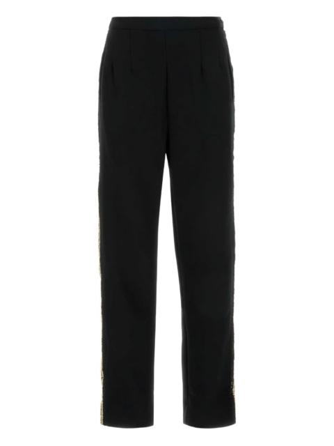 stripe-detail tailored trousers