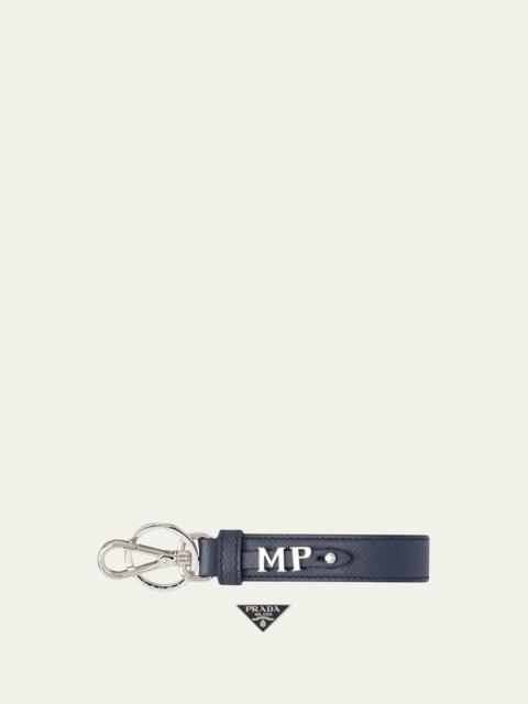 Men's Saffiano Key Chain