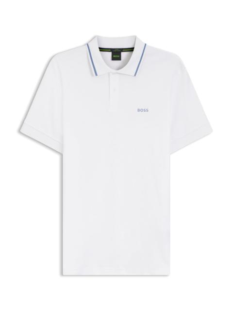 PADDY SLIM-FIT POLO SHIRT IN INTERLOCK COTTON