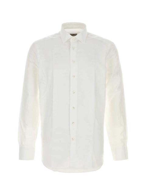 White Jacquard Shirt