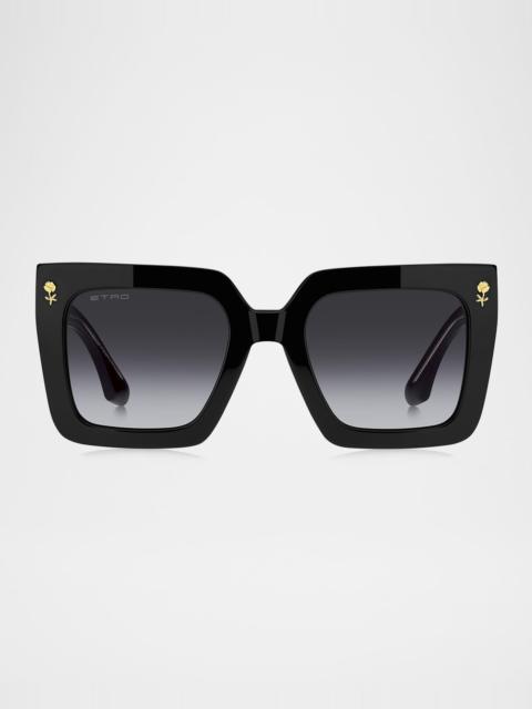 Square Acetate Sunglasses