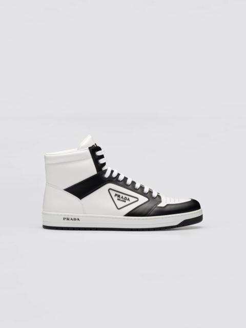 District leather sneakers