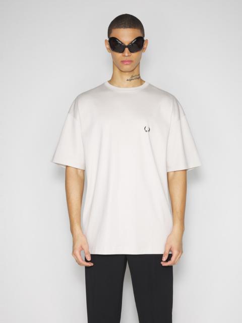 beige pierced t-shirt