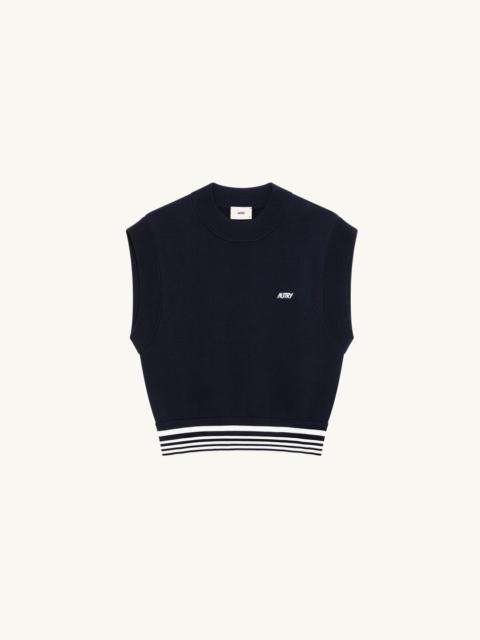 KNITTED VISCOSE TOP WOMAN