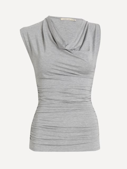 Serafin Cowl-Neck Top