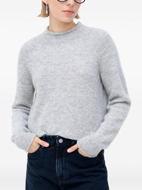 raglan-sleeve sweater