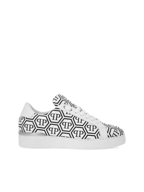 big monogram low-top sneakers