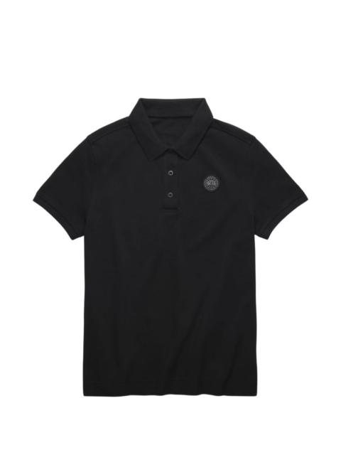badge polo top