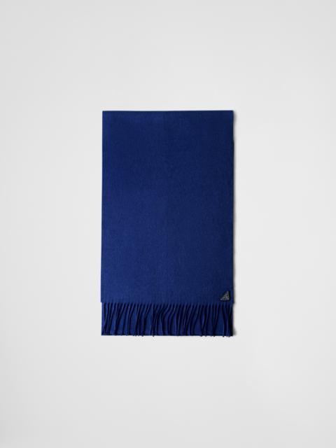 Silk and cashmere scarf
