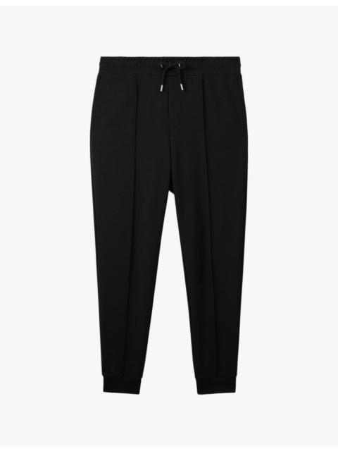 Premier regular-fit mid-rise stretch-jersey jogging bottoms
