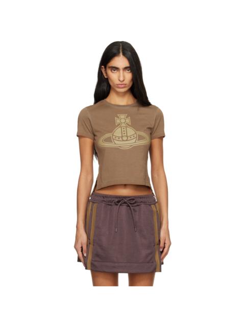 Brown Paris Orb Mini Peru T-shirt