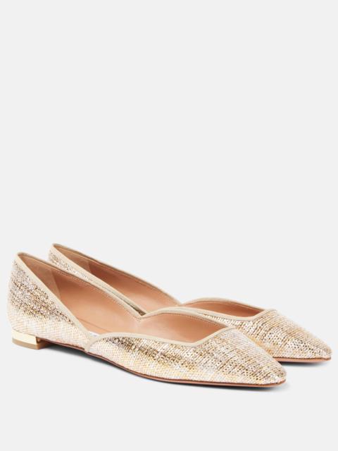 Maia canvas ballet flats