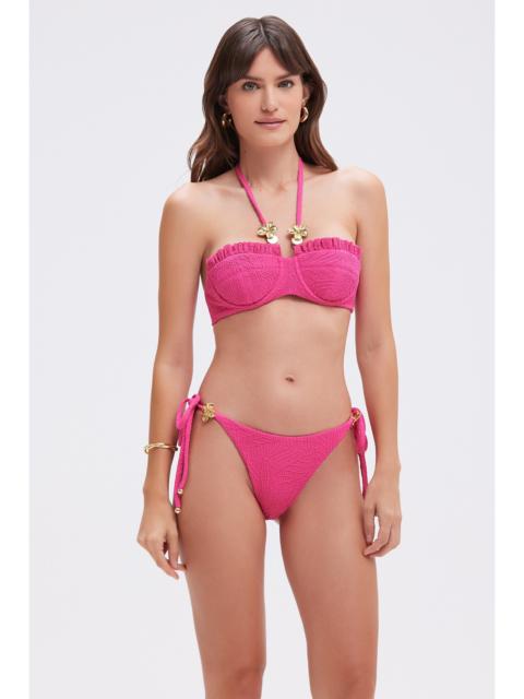BREEZE JACQUARD STRING BIKINI BOTTOM