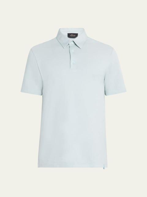 Men's Jersey Pique Polo Shirt