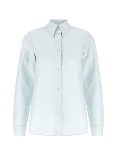 pointed collar shirt