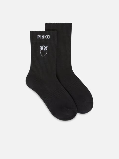 SOCKS WITH LOVE BIRDS LOGO