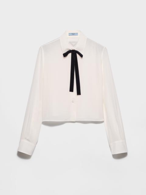 Crepe de chine shirt