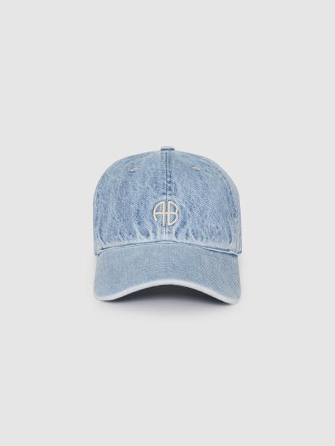 Jeremy Baseball Cap AB - Bleached Blue Denim
