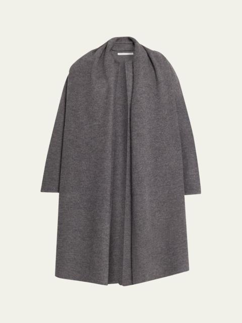 Wool Cloak Sweater Coat