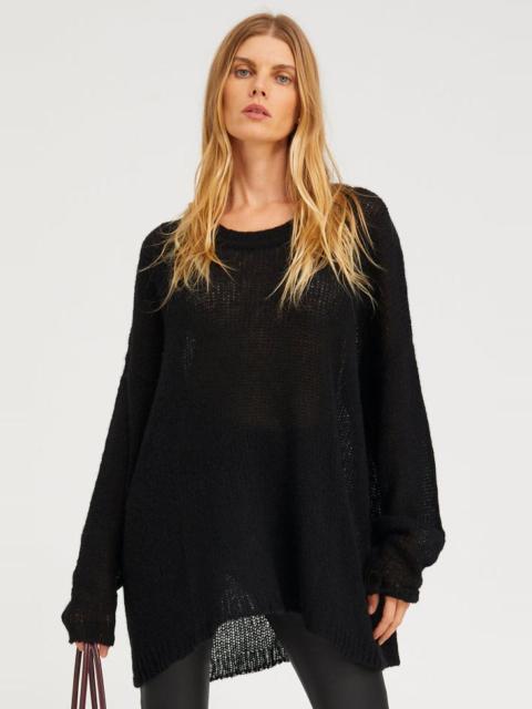 CASHMERE SILK JADE SWEATER