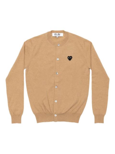 heart-embellished cardigan