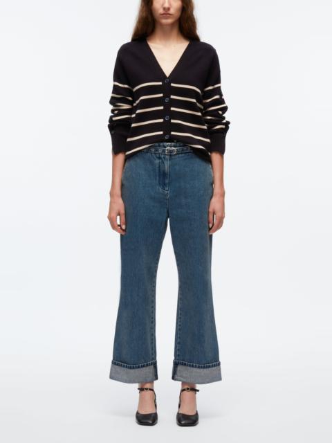 Denim Kick Flare Pant