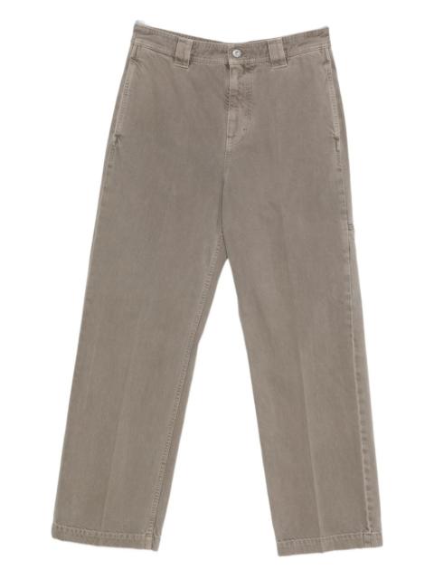 straight-leg trousers