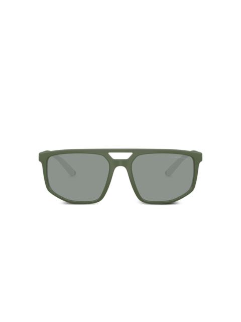 square-frame sunglasses