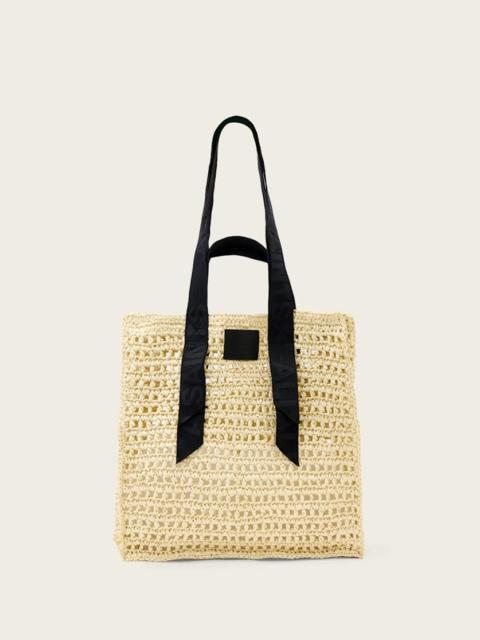 LULLAH WOVEN PAPER MESH TOTE BAG
