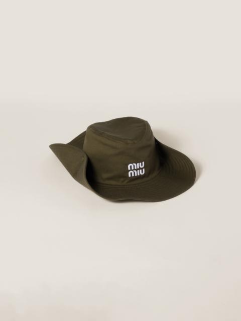 Drill cowboy hat