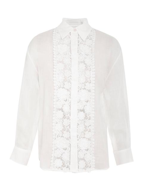 RAIE LACE FLOWER SHIRT