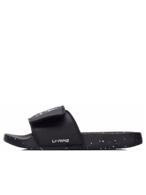 (WMNS) Li-Ning Sports Slides 'Black' AGAM014-2